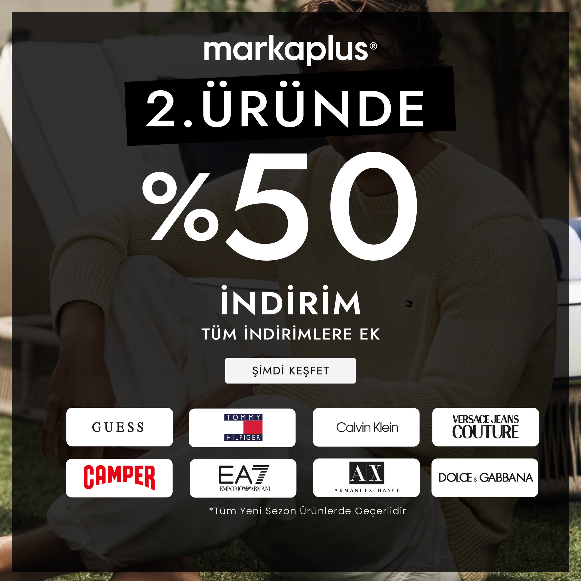 Sepette 2. Ürün %50 İndirimli