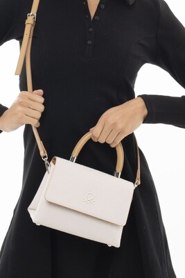 Graffiti Kadın El Çantası-Bej-A.Camel 