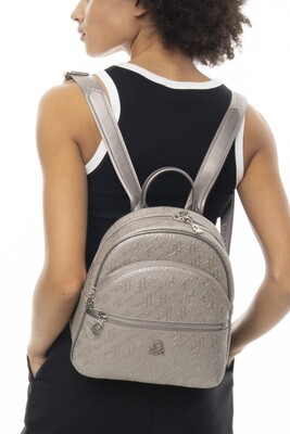 Graffiti Kadın Sırt Çantası-Bnt_1066-Altın 