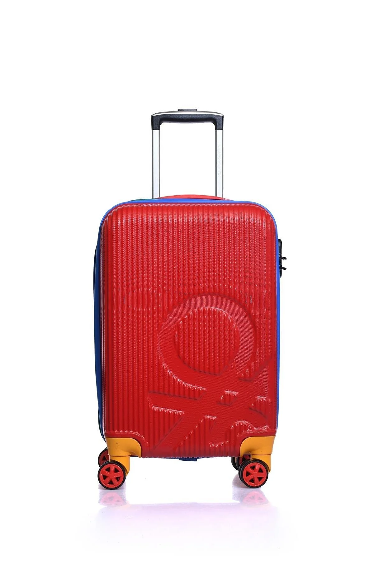 Kabin Boy Çekçekli Sert Valiz 14Bnt100-03-Kırmızı 