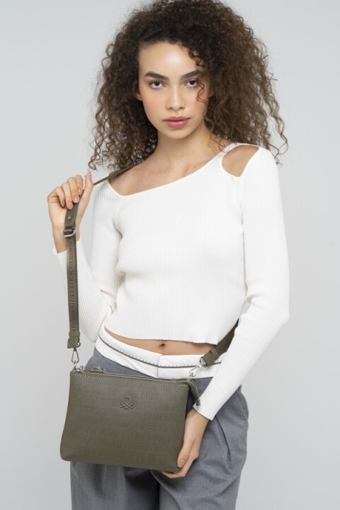 Kadın Çapraz Çanta-Bnt-856-Haki 