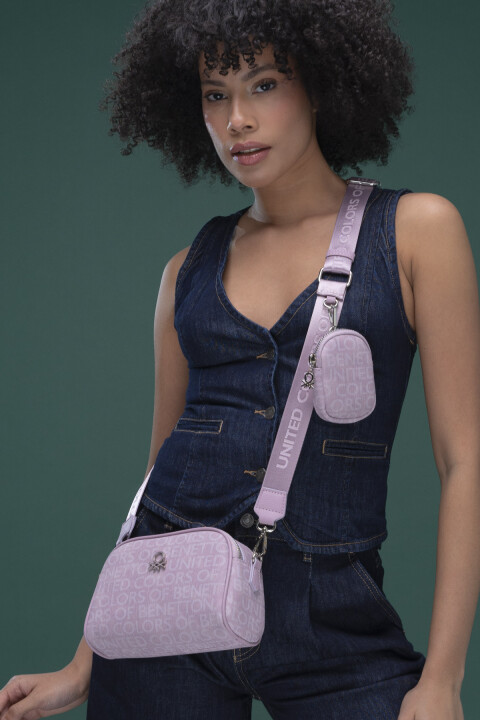 Benetton Kadın Çapraz Çanta - Lila 