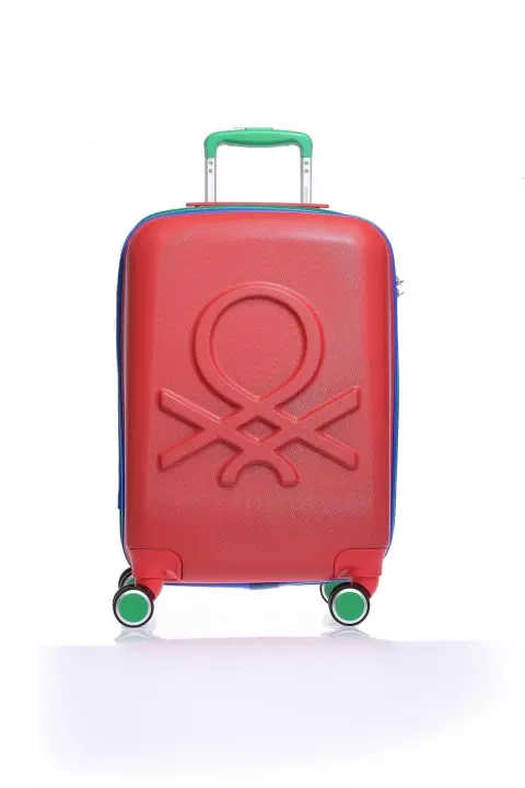 Trolley Kabin Boy Unisex Valiz-Kırmızı 