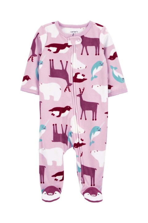 Kız Bebek Polar Uyku Tulumu - Mix 