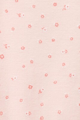 Layette Kız Bebek Tulumlu Set-Pembe 