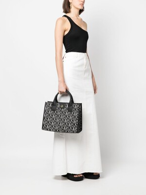 Carol Md Tote Omuz Çantası-Siyah 