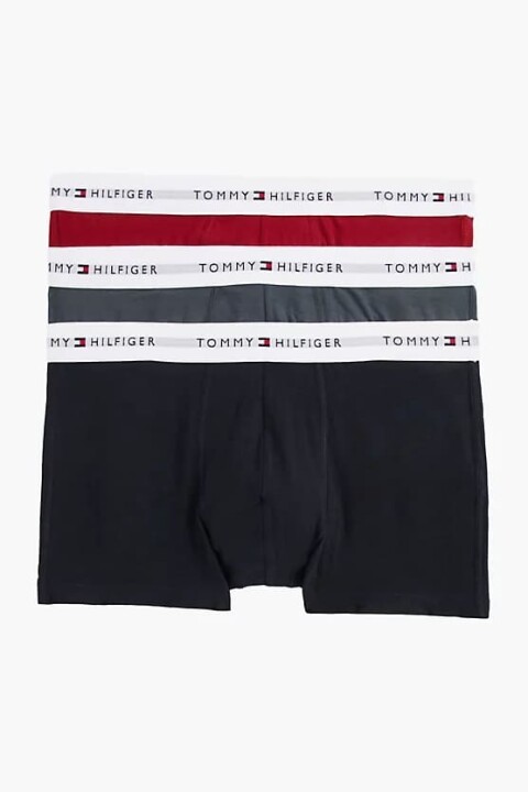 Erkek 3'Lü Paket Boxer - Çok Renkli 