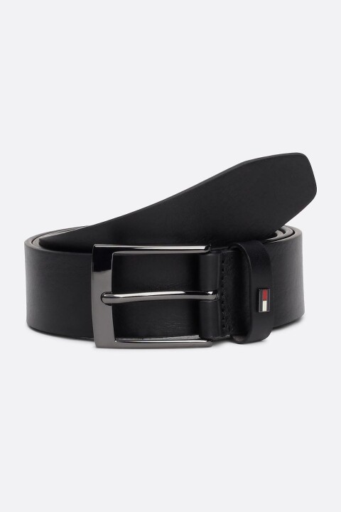 Erkek Adan Deri Kemer - Siyah 