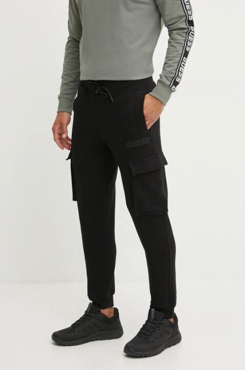 Erkek Aldwın Cargo Eşofman Altı - Siyah 