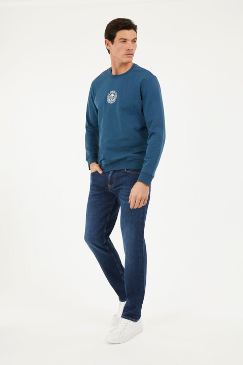 Erkek Angels Denım Pantolon - Lacivert 