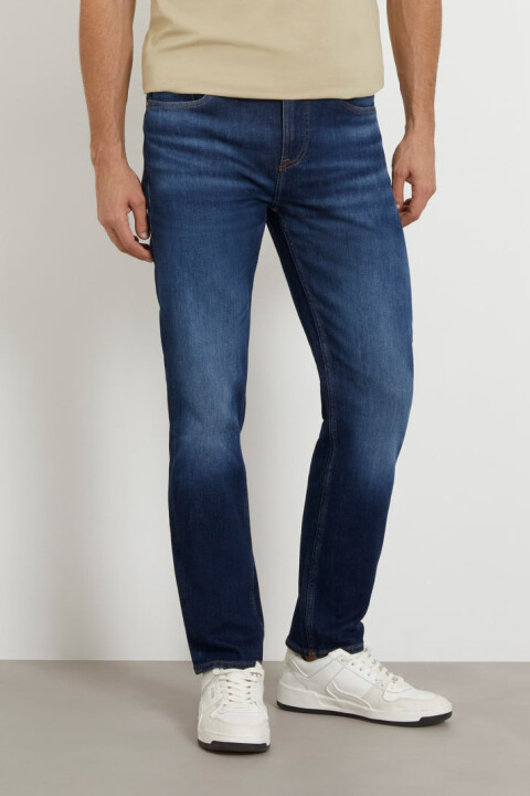 Erkek Angels Slim Jean Pantolon - Koyu Mavi 