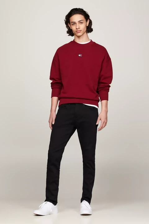 Erkek Austın Slım Tapered Nbks Jean Pantolon-Siyah 