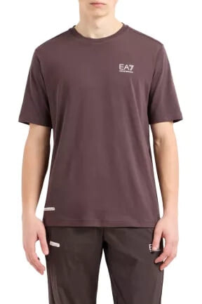 Erkek Bisiklet Yaka T-Shirt - Bordo 