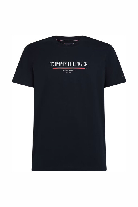 Erkek Brand Love Hilfiger T-Shirt – Lacivert 