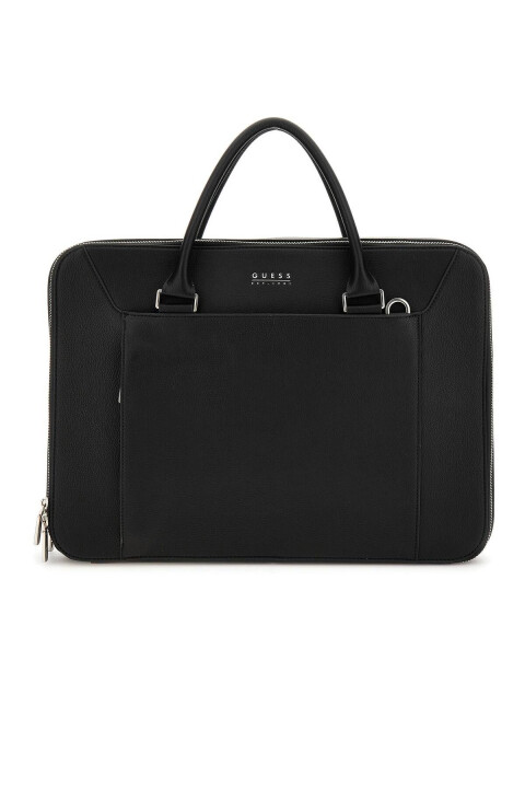 Erkek Brescia Erkek El Çantası - Siyah 