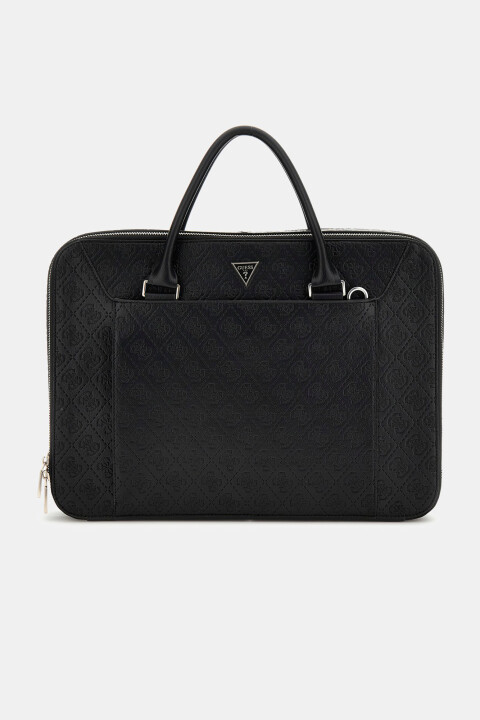 Erkek Brescia Evrak/Laptop Çantası - Siyah 