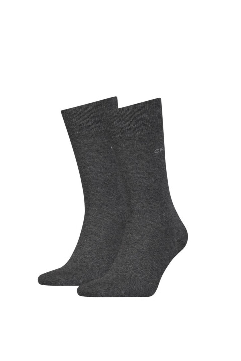 Erkek Ck 2'li Çorap - Gri 