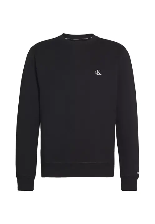 Erkek Ck Essential Reg Cn Sweatshirt - Siyah 