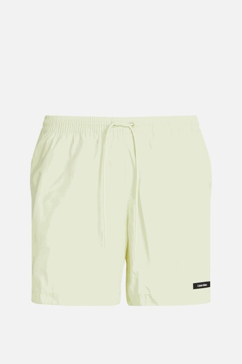 Erkek Ck Medium Drawstring Yüzme Şortu - Yeşil 