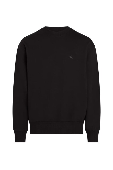 Erkek Ck Terry Sweatshirt - Siyah 
