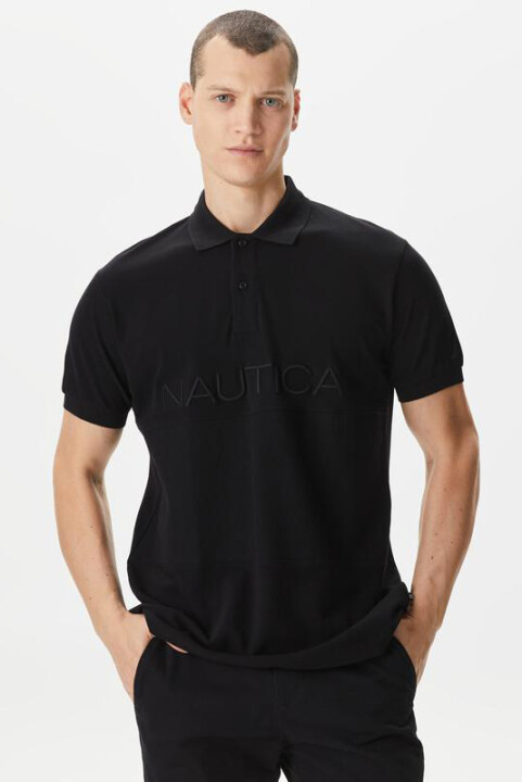 Erkek Classic Fit Polo T-Shirt - Siyah 