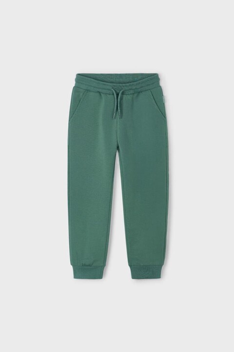 Erkek Çocuk Bağcıklı Cepli Jogger Eşofman Altı - Yeşil 