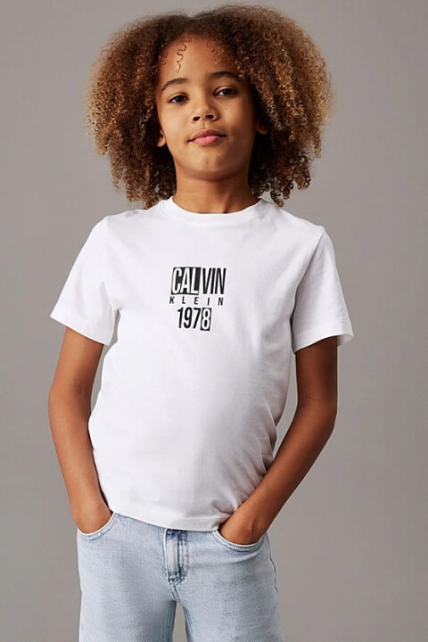 Erkek Çocuk Ck Good Level Regular T-Shirt - Beyaz 