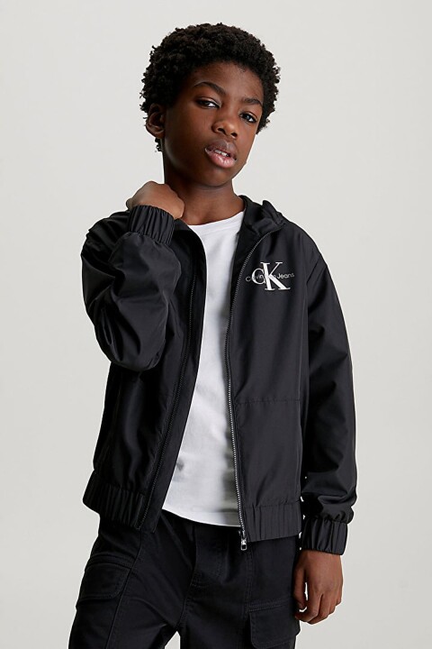 Erkek Çocuk Ck Monologo Essential Ceket - Siyah 