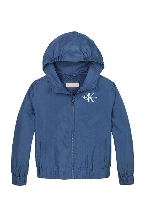 Erkek Çocuk Ck Monologo Kapüşonlu Ceket - Mavi 