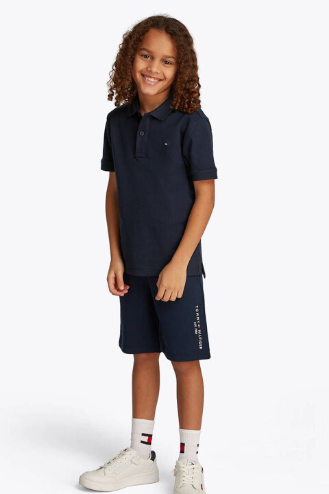 Erkek Çocuk Interlock Regular Polo T-Shirt - Lacivert 