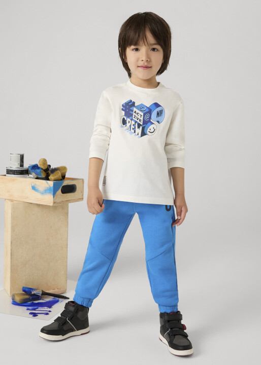 Erkek Çocuk Pantalon Mavi 