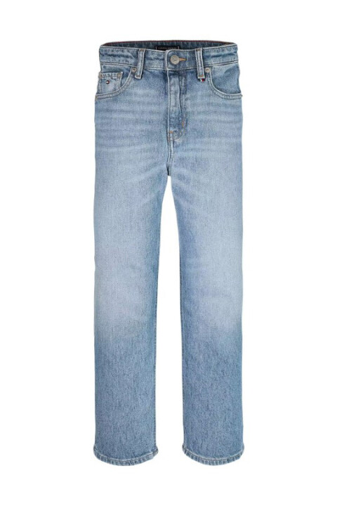 Erkek Çocuk Skater Kesim Jean Pantolon - Açık Mavi 