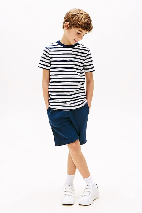 Erkek Çocuk T-Shirt ve Şort Takım - Lacivert 