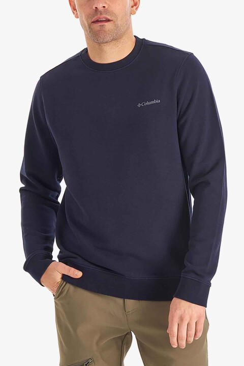 Erkek CSC Basic Crew Sweatshirt - Lacivert 