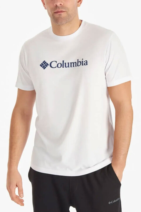 Erkek CSC M Basic Kısa Kollu T-Shirt - Beyaz 