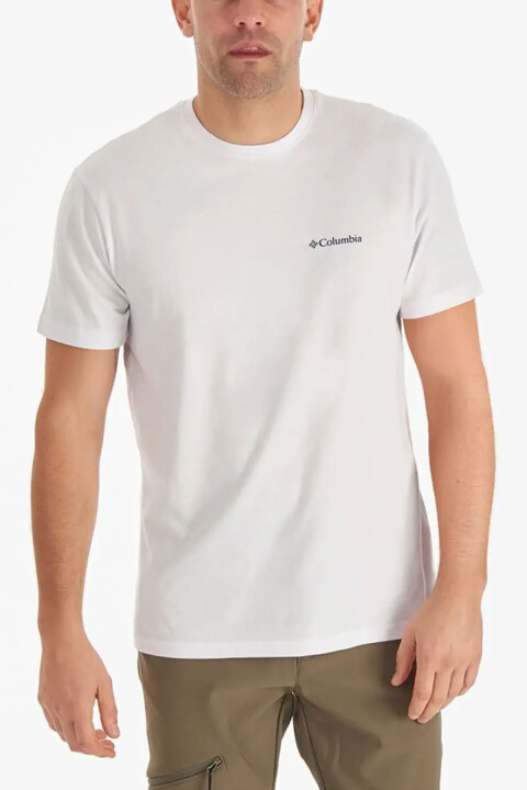 Erkek CSC M Basic Kısa Kollu T-Shirt - Beyaz 