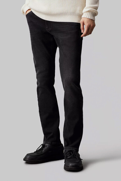 Erkek Denim Jeans - Siyah 