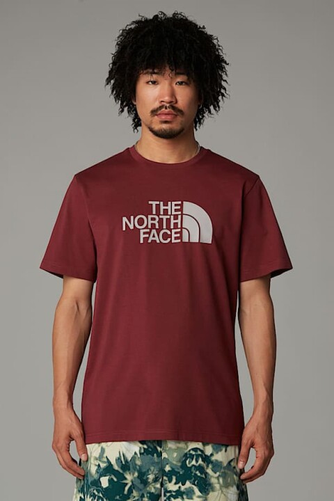 Erkek Easy T-Shirt - Bordo 