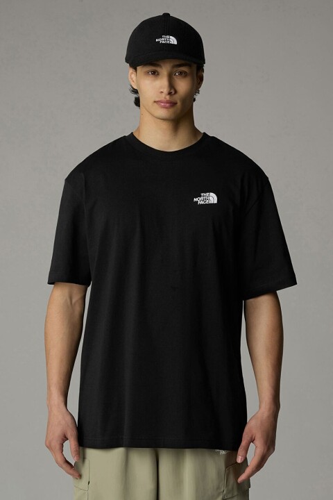 Erkek Essential Oversize T-Shirt - Siyah 