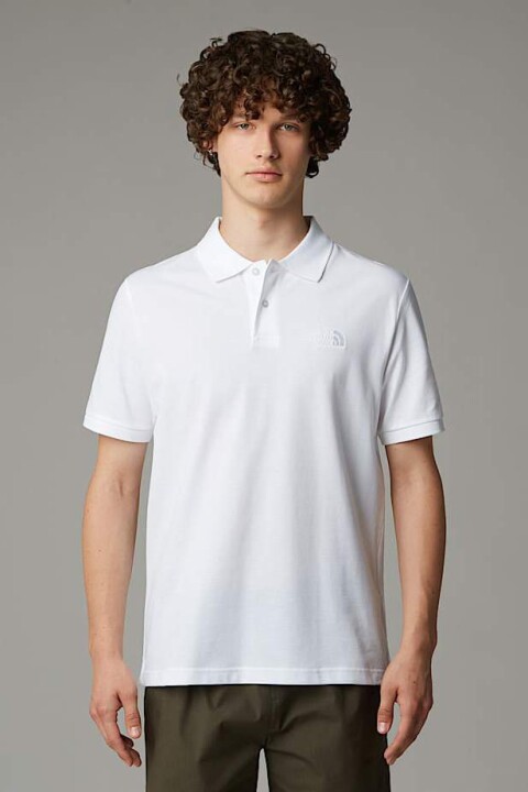 Erkek Essential Regular Polo T-Shirt - Beyaz 