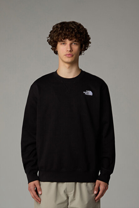 Erkek Essential Sweatshirt - Siyah 