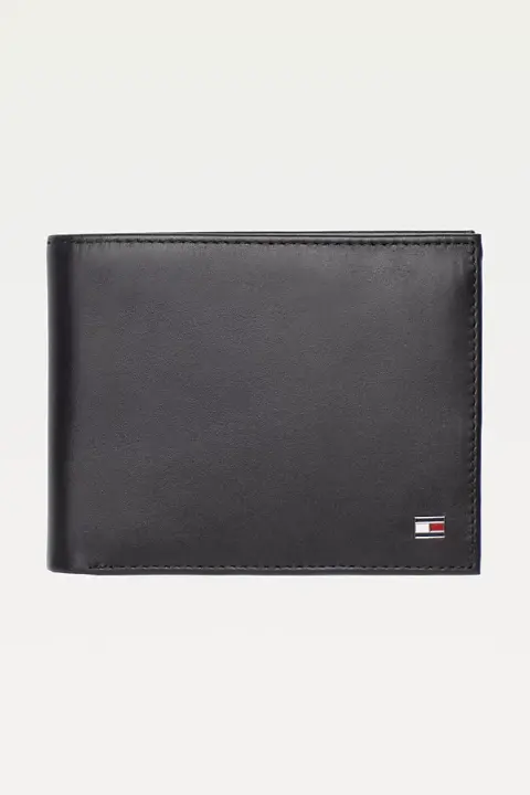 Erkek Eton Cc Flap Kartlık - Siyah 