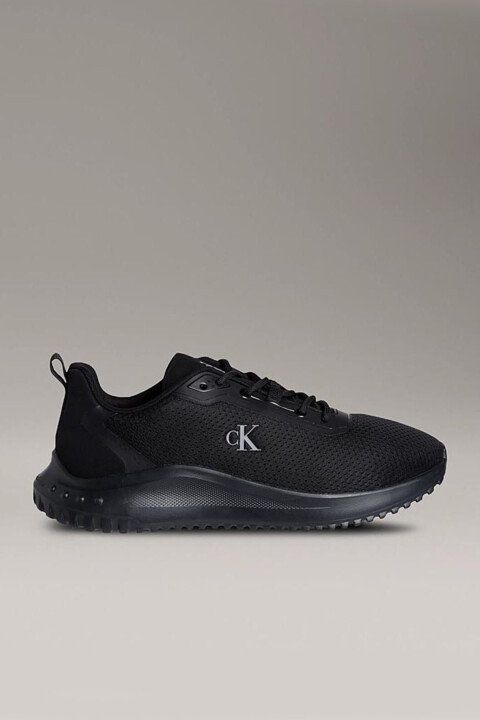 Erkek Eva Runner Mix Mesh Sneaker Ayakkabı - Siyah 