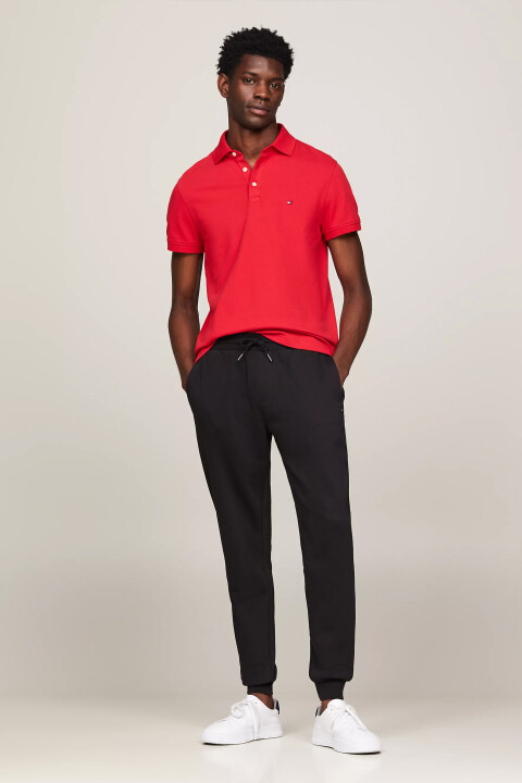 Erkek Flag Logo Eşofman Altı-Siyah 