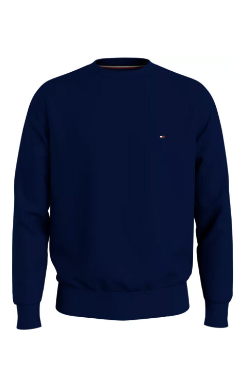 Erkek Flag Logo Sweatshırt Sweatshirt-Lacivert 