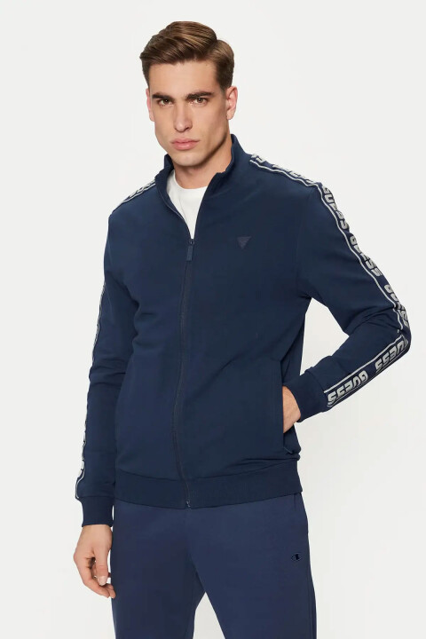 Erkek Full Zip New Arlo Sweatshirt - Lacivert 