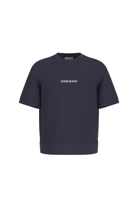 Erkek Gj Cn Logo Emb T-Shirt - Lacivert 