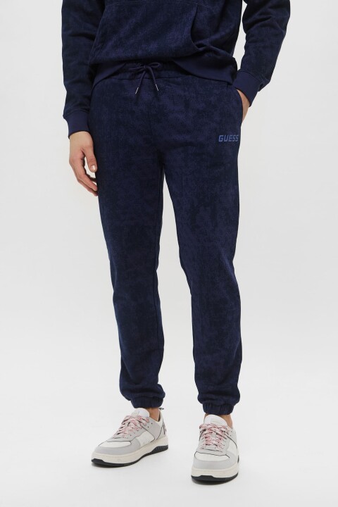 Erkek Gotam Cuffed Eşofman Altı - Mavi 