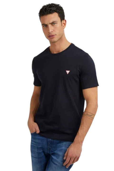 Erkek Guess Cn Ss Core T-Shirt - Lacivert 