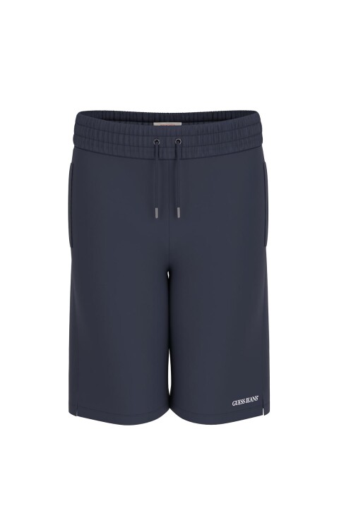 Erkek Guess Jeans Regular Embro Şort - Lacivert 